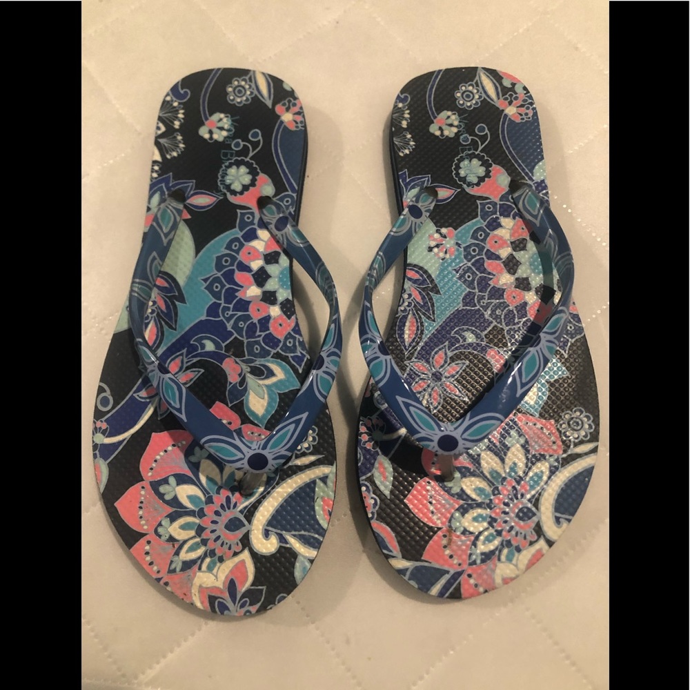 Vera Bradley Flip Flops.